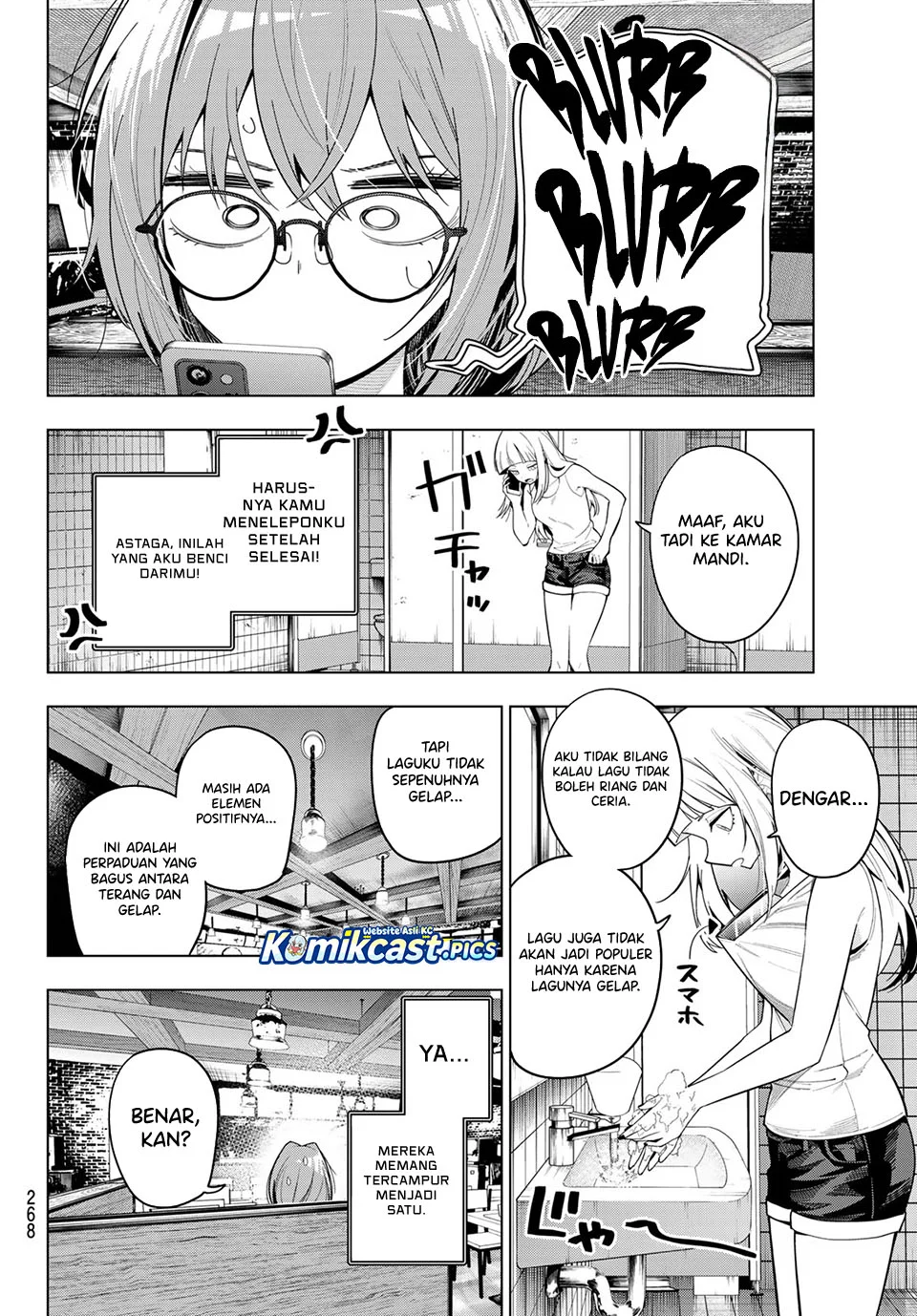 Mayonaka Heart Tune Chapter 101 Gambar 7