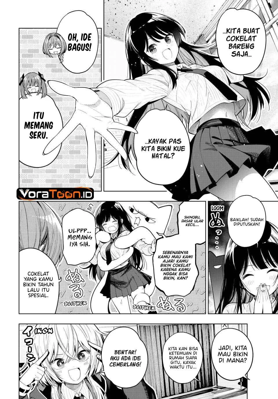 Mayonaka Heart Tune Chapter 128 Gambar 7