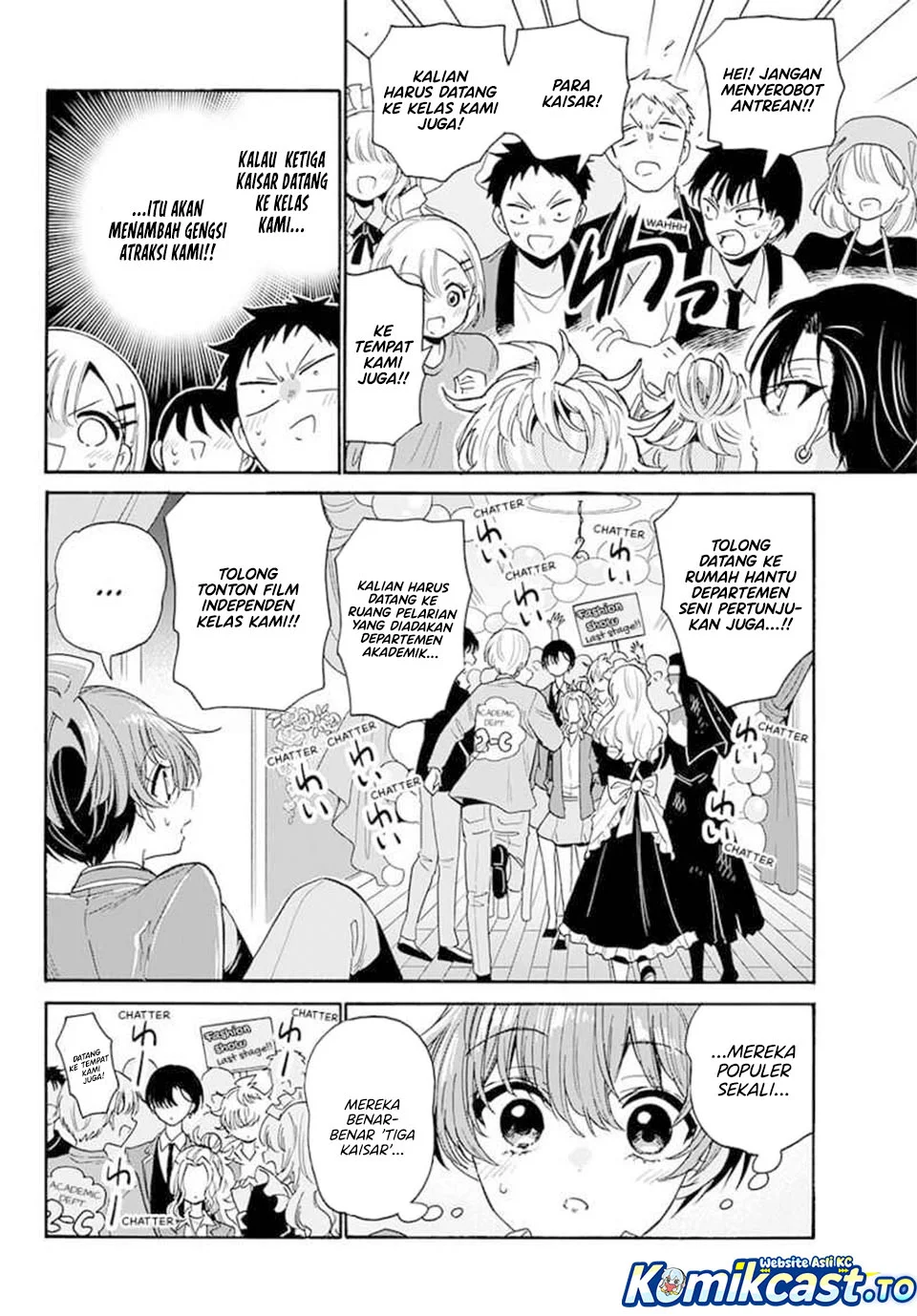 Mikadono Sanshimai wa Angai, Choroi Chapter 178 Gambar 7