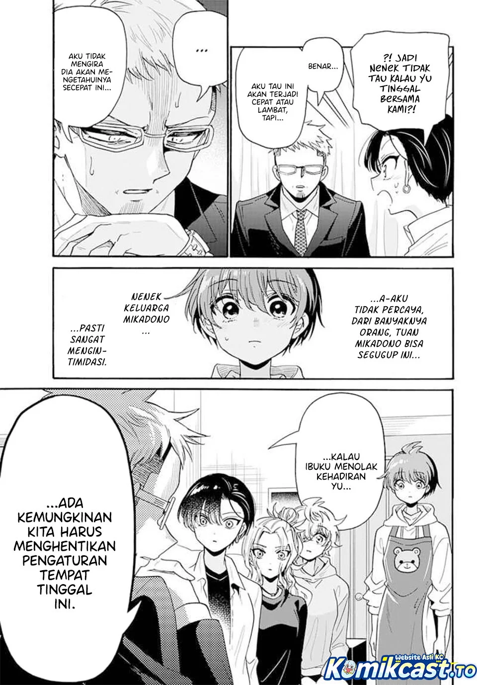 Mikadono Sanshimai wa Angai, Choroi Chapter 185 Gambar 7