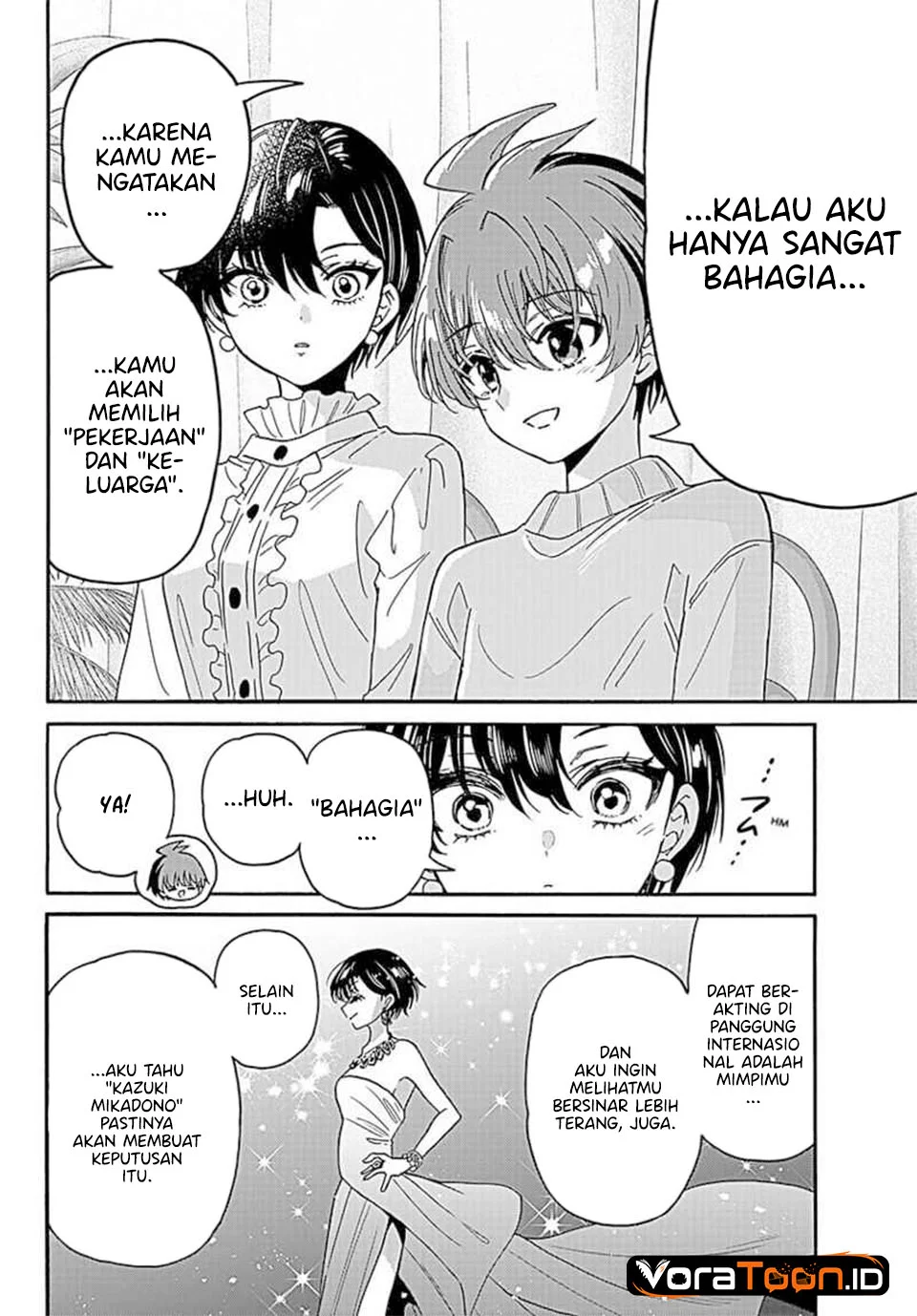 Mikadono Sanshimai wa Angai, Choroi Chapter 217 Gambar 7