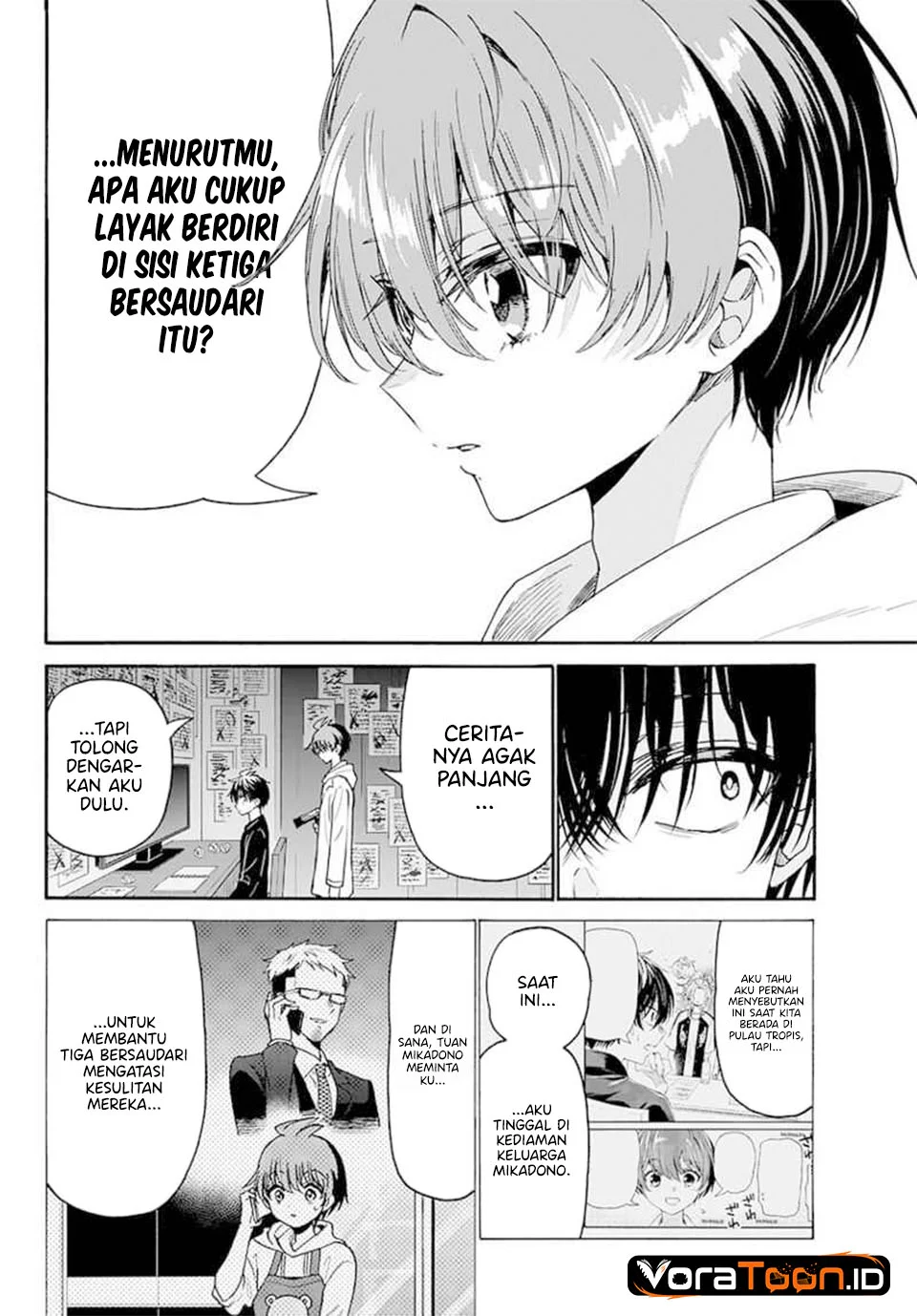 Mikadono Sanshimai wa Angai, Choroi Chapter 219 Gambar 7