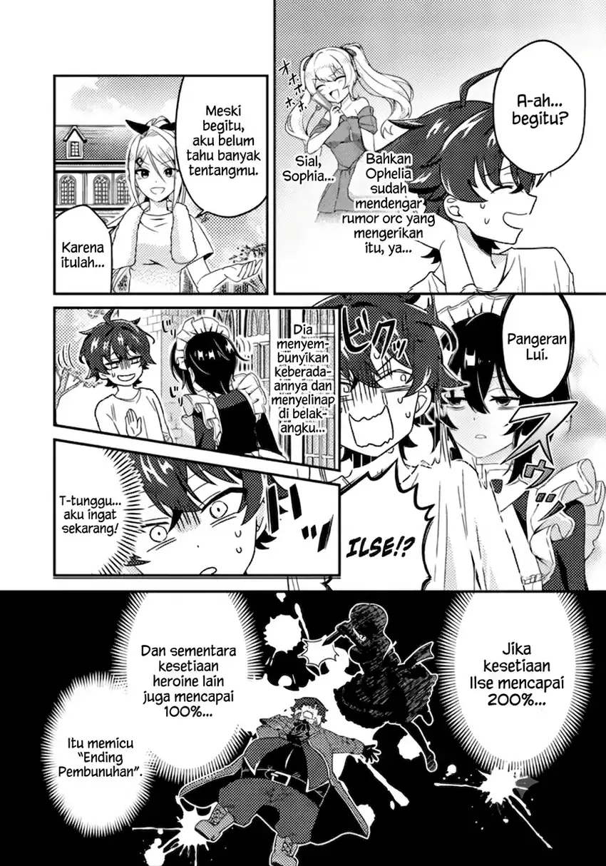 Minikui Orc no Gyakushuu - Doujin Eroge no Kichiku Koutaishi ni Tensei Shita mo Otoko no Junan Chapter 4 Gambar 9