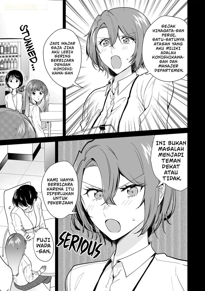 Misato-san wa Amasugi Joushi ni Chotto Kibishii Chapter 14 Gambar 8