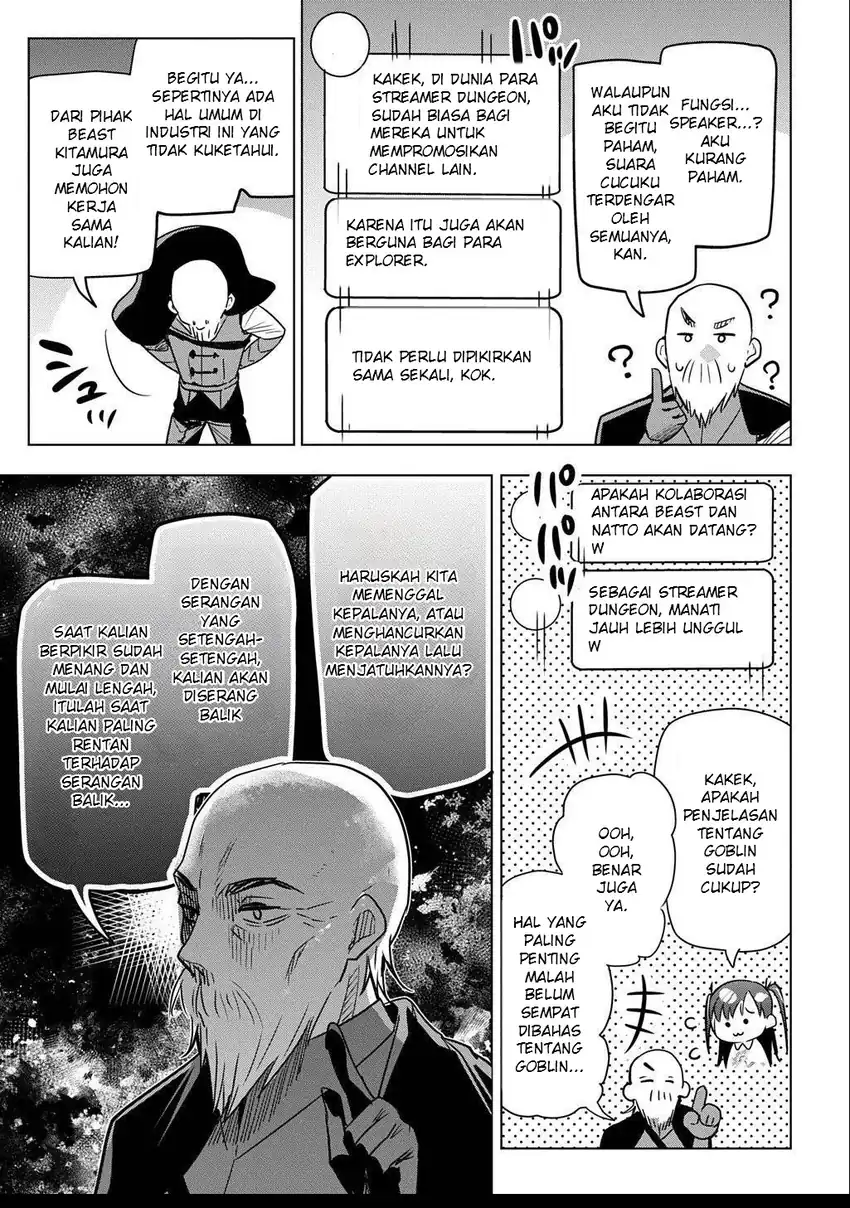 Moto Tansakusha no Ojii-chan: Mago ni Segamarete Dungeon Haishin o Hajimeta njaga, Nazeka Bazuriotta wai Chapter 2.1 Gambar 9