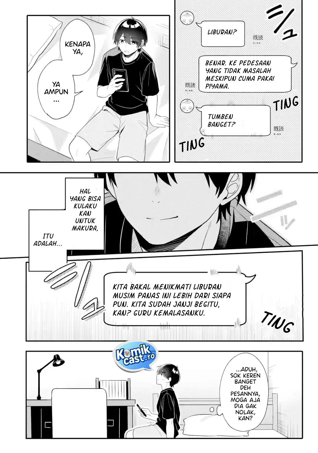 Muboubi Kawaii Pajama Sugata no Bishoujo to Heya de Futarikiri Chapter 10 Gambar 11