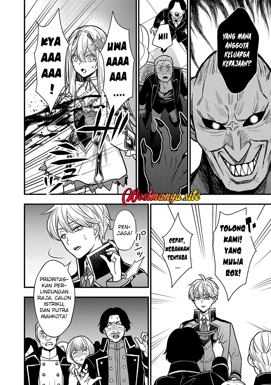 Musume Ni Danzai Sareru Akuyaku Koushaku Ni Tensei Shitemashita ~Akuyaku Muubu o Yameta no ni Nazeka Musume ga Koori No Reijou Ka Suru Ken~ Chapter 4.1 Gambar 7