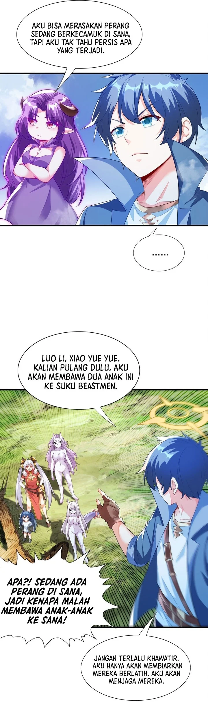 My Harem Is Entirely Female Demon Villains Chapter 143 Gambar 14