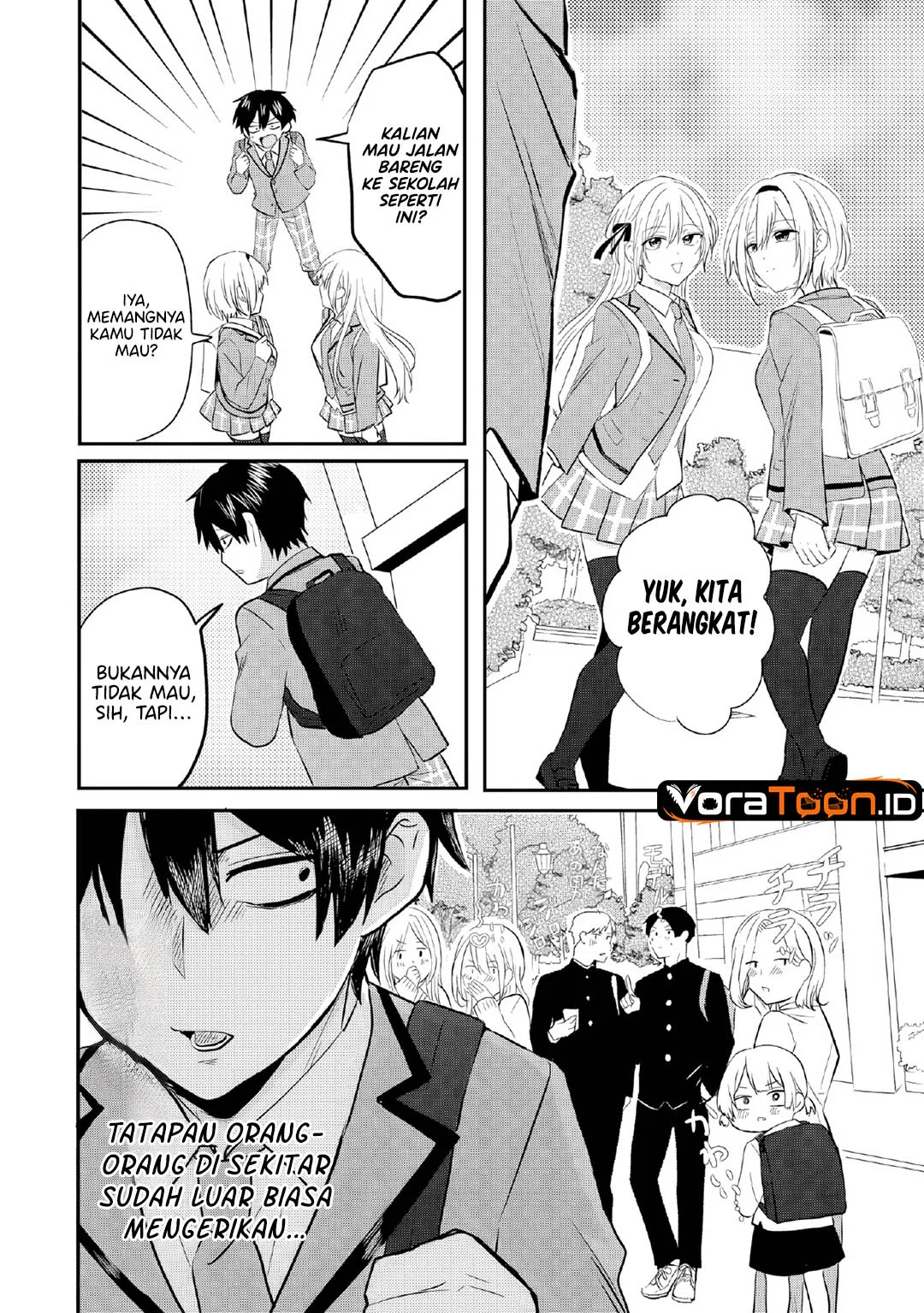 Nani no Torie mo Nai Heibon na Ore ga Bijin Futago Shimai wo Inochigake de Tasuketa Kekka, Jitsu wa Yandere datta Futari wo Gachi Bore Sasete Shimatta Chapter 2 Gambar 11