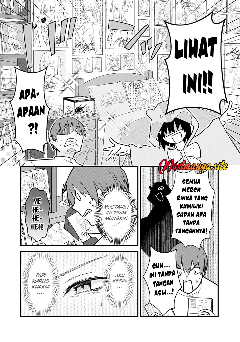 Netoge no Yome ga Ninki Idol datta Chapter 46 Gambar 7