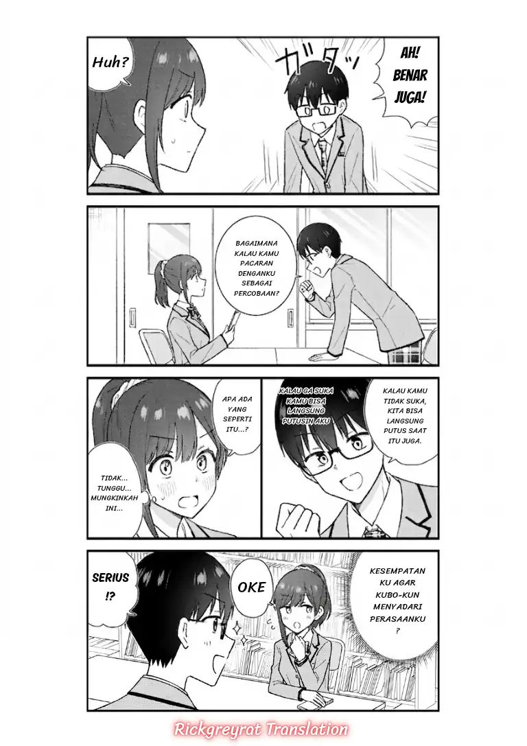Nonderi Kubo wa Genjitsu no Koi ga Shiritai Chapter 1 Gambar 8