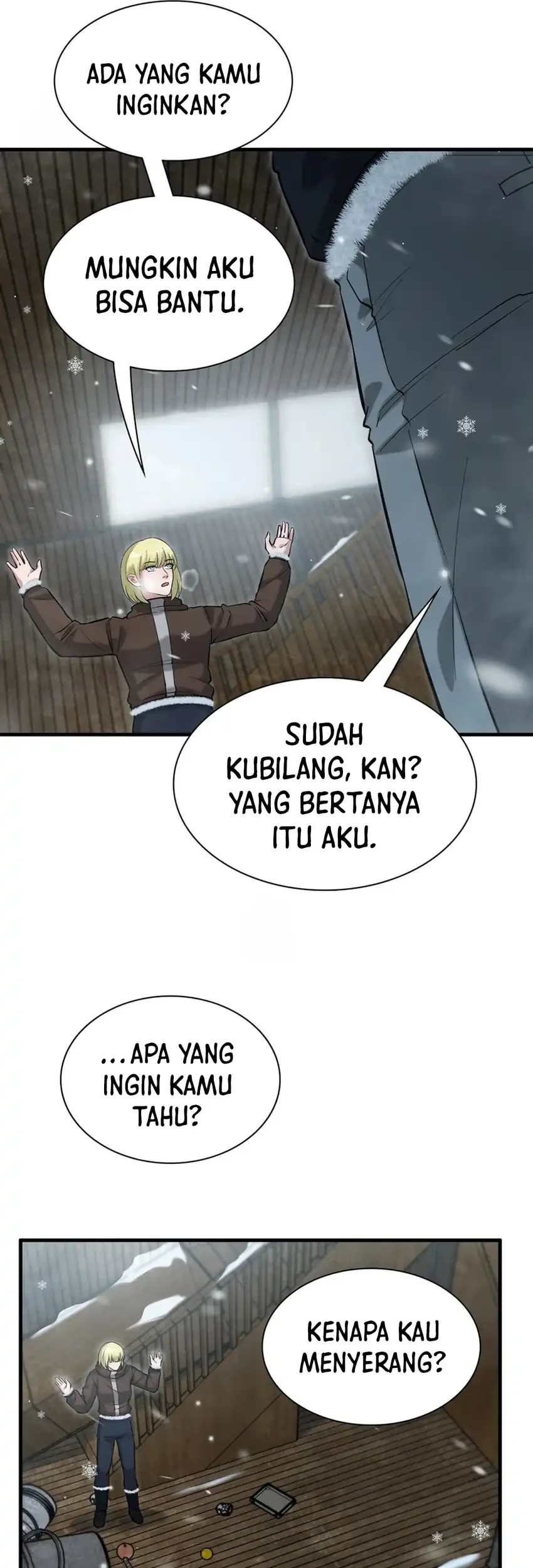Office Worker in the Ice Age Apocalypse Chapter 41 Gambar 23