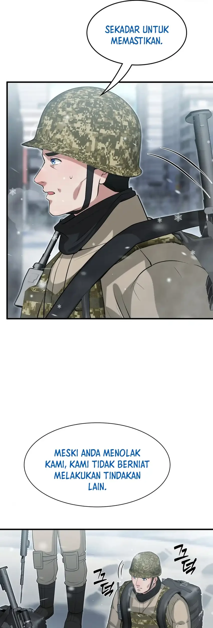 Office Worker in the Ice Age Apocalypse Chapter 46 Gambar 21
