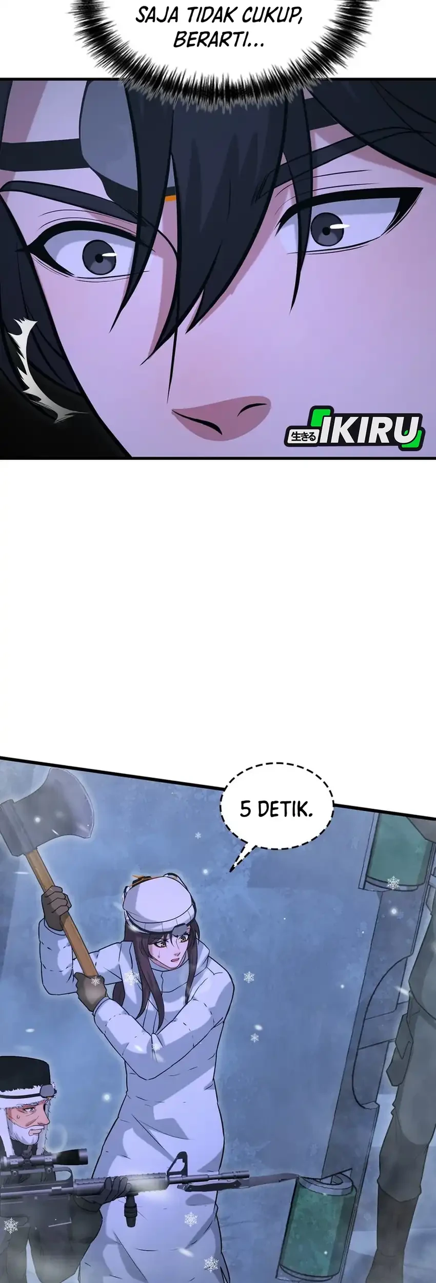 Office Worker in the Ice Age Apocalypse Chapter 48 Gambar 27