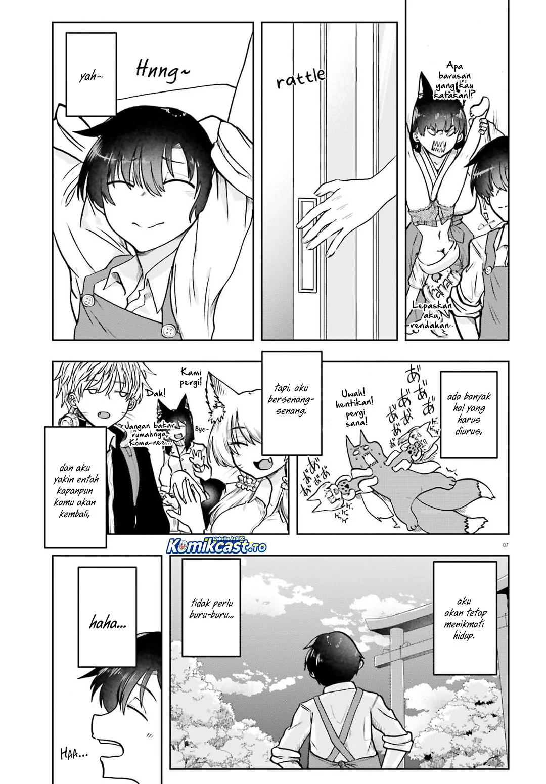 Okitsune Gal Katabami-san Chapter 21 Gambar 7