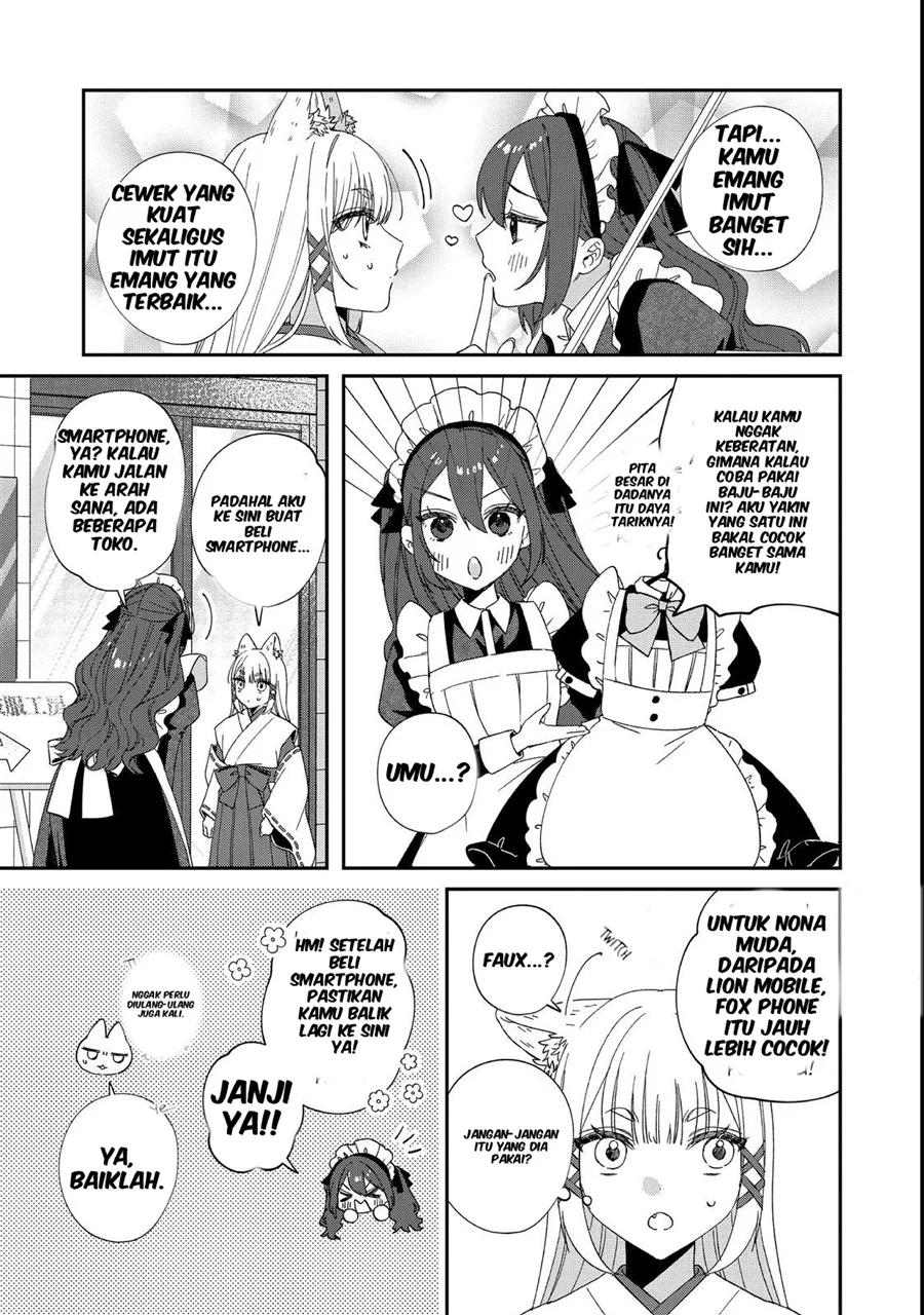 Okitsune-sama ni Onegai! ~Haison ni Nokotteta Kami-sama ga Fantasy-ka Shita Gendaishakai ni Hourikomaretara Saikyou Datta~ Chapter 5 Gambar 10