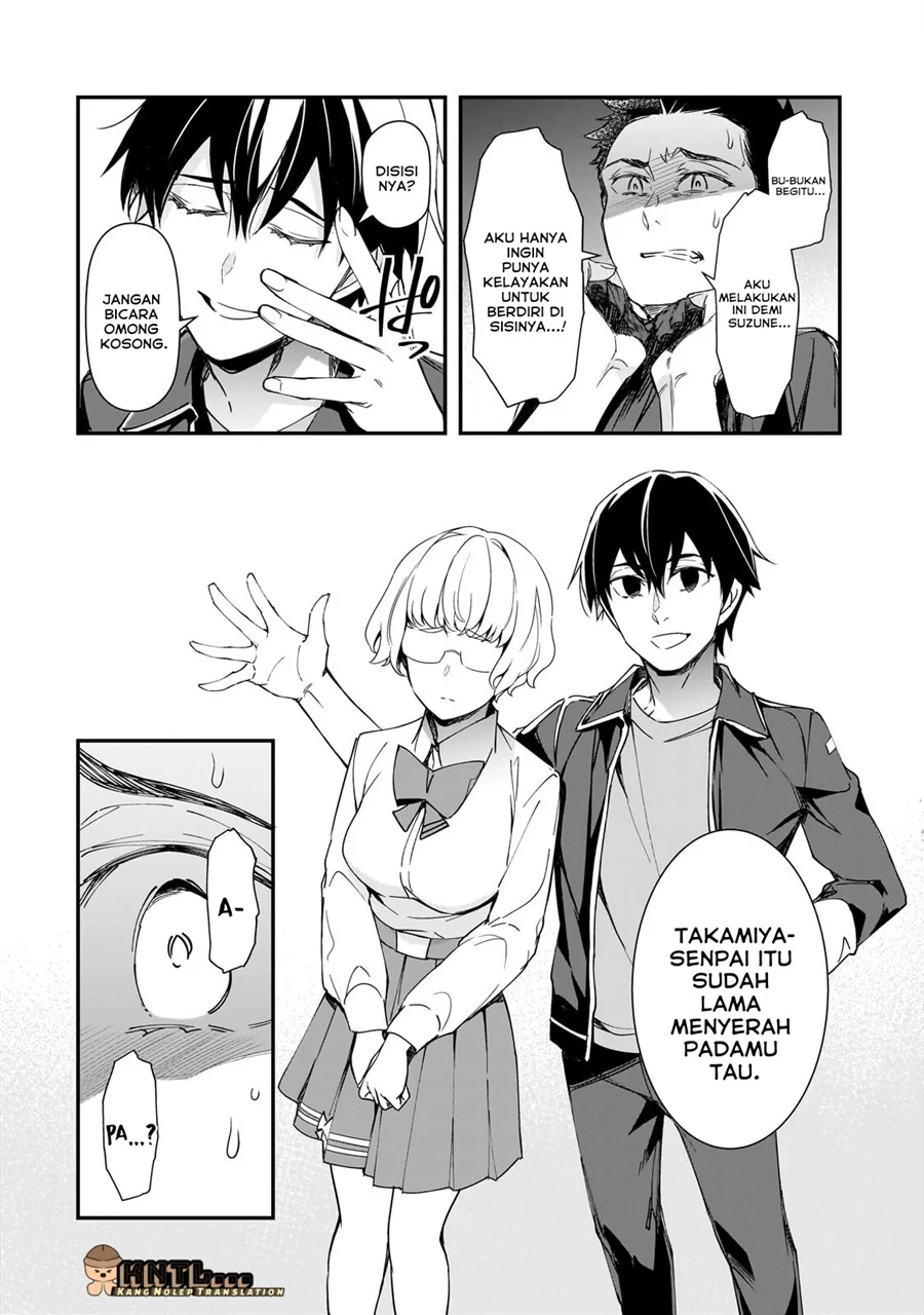 Ore ni Trauma wo Ataeta Joshi-tachi ga Chirachira Mitekuru kedo, Zannen desu ga Teokure desu Chapter 33.1 Gambar 11