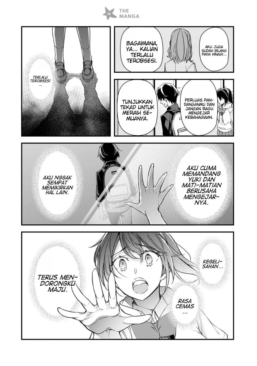 Ore ni Trauma wo Ataeta Joshi-tachi ga Chirachira Mitekuru kedo, Zannen desu ga Teokure desu Chapter 33.4 Gambar 7