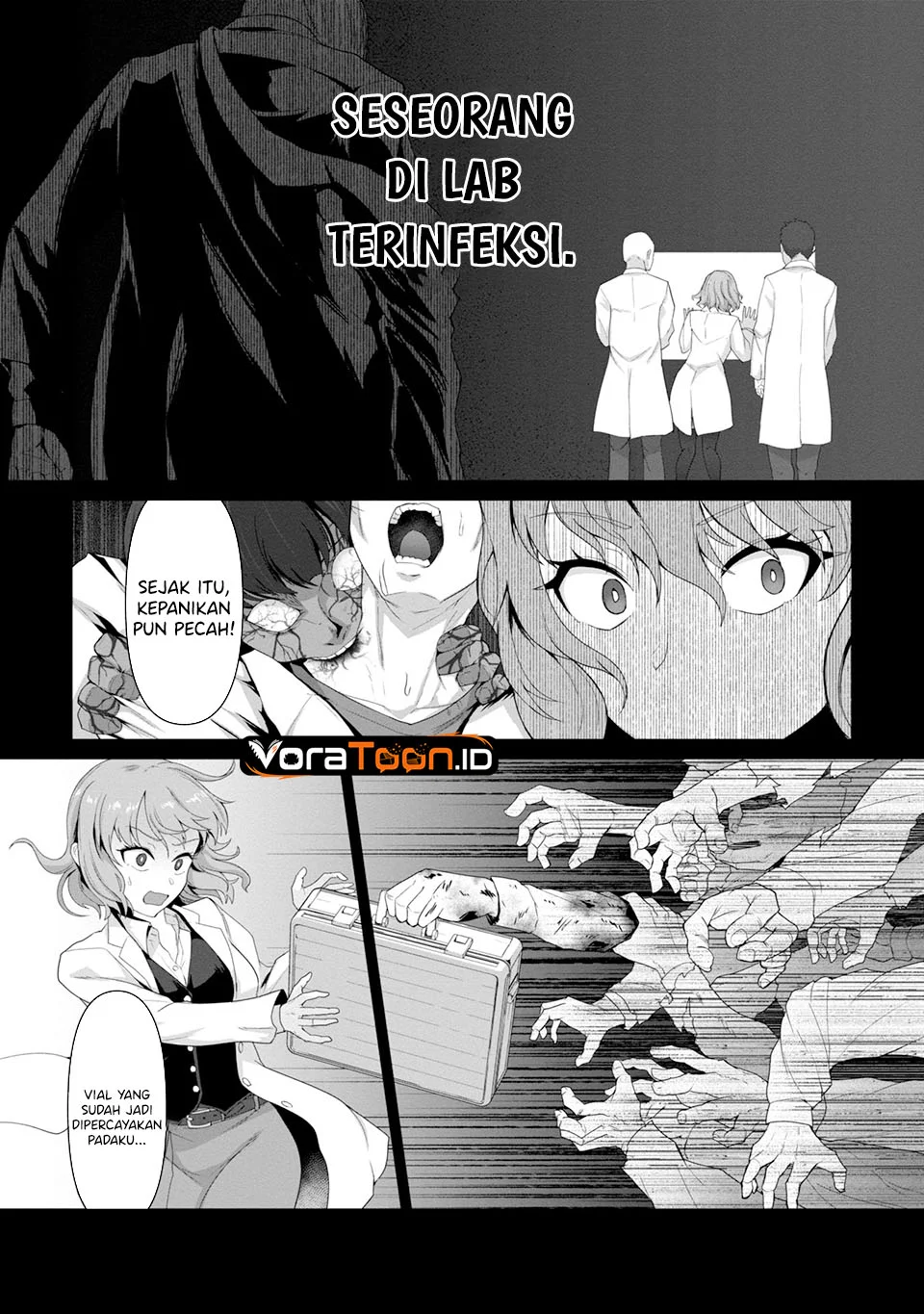 Ore no Vaccine dake ga Zombie shita Sekai wo Sukueru Chapter 1 Gambar 16