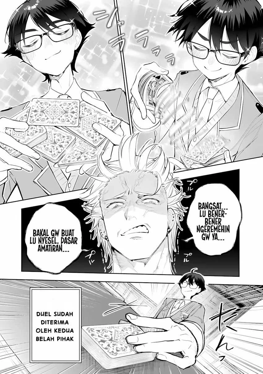 Ore wa Gakuen Zunou Battle no Ensyutsuka!: Jishou Mob ga Kage kara Egaku Saikyou Shujinkou Musou Scenario Chapter 5 Gambar 10