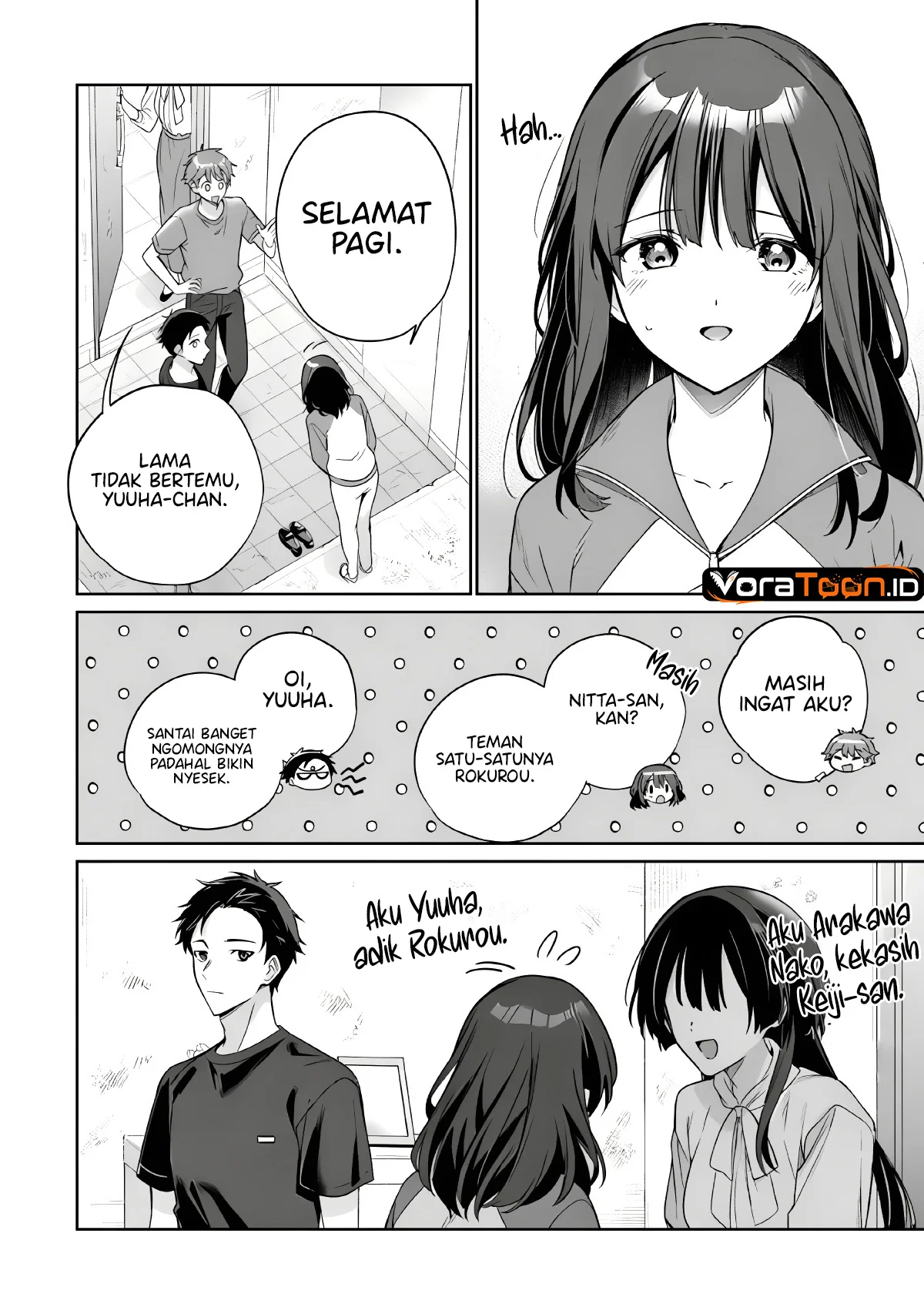 Ore wa Gimai ni Uso wo Tsuku ~Chi no Tsunaganai Imouto wo Ore ga Hikitoru Koto ni Shita~ Chapter 4.1 Gambar 7