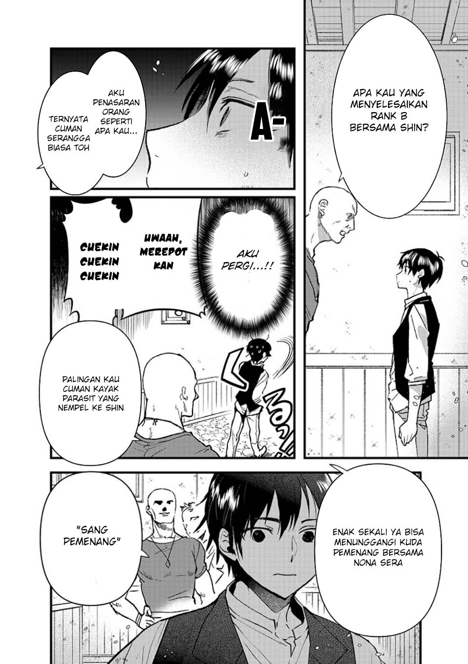 Ore, Yuusha janai desu kara. – VR Sekai no Chouten ni Kunrin Seshi Otoko. Tenseishi, Level 1 no Mushoku kara Restart suru Chapter 11 - Halaman 12