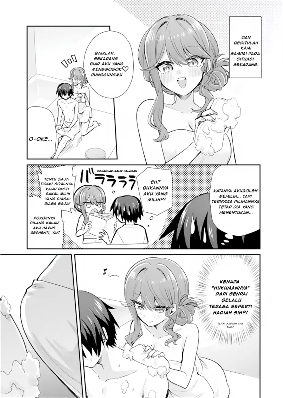 Osake to Senpai Kanojo to no Amaama Doukyo Lovecome wa Nijuusai ni Natte kara Chapter 4.5 Gambar 7