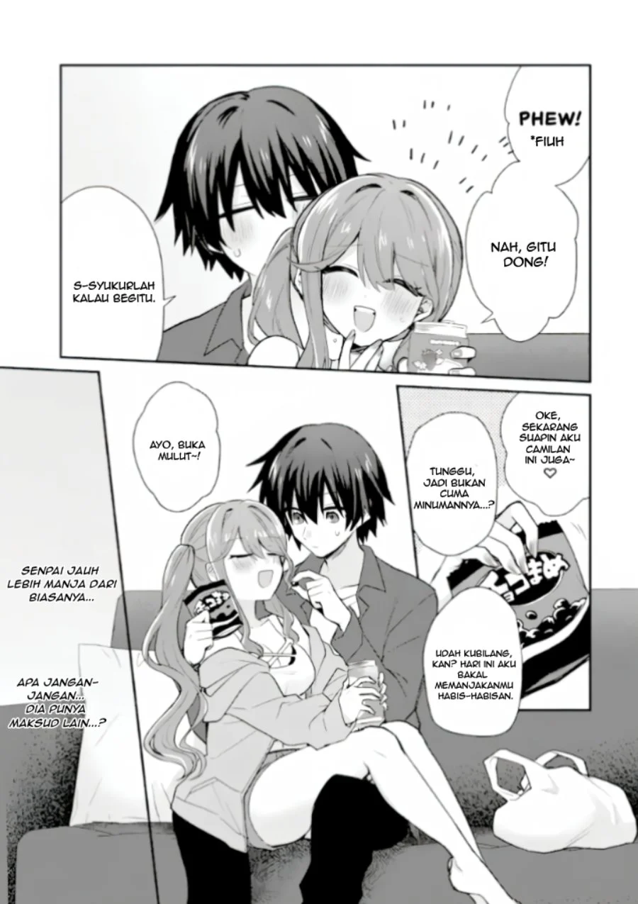 Osake to Senpai Kanojo to no Amaama Doukyo Lovecome wa Nijuusai ni Natte kara Chapter 5 Gambar 8