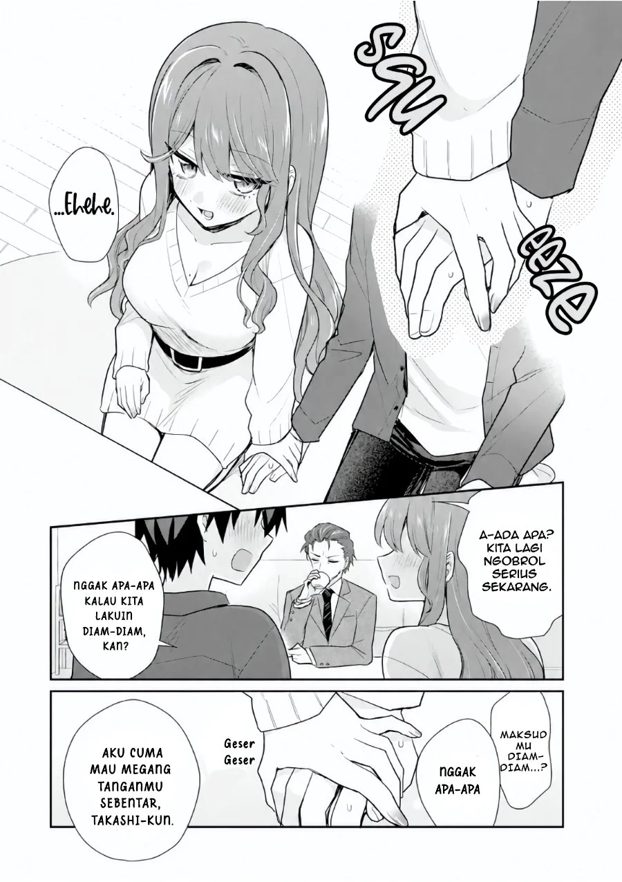 Osake to Senpai Kanojo to no Amaama Doukyo Lovecome wa Nijuusai ni Natte kara Chapter 8.1 Gambar 7