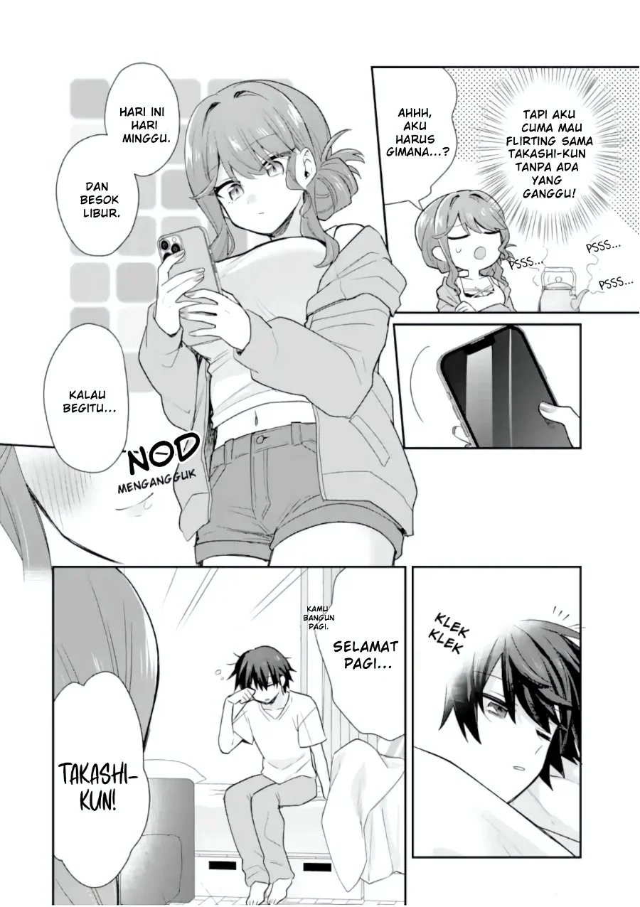 Osake to Senpai Kanojo to no Amaama Doukyo Lovecome wa Nijuusai ni Natte kara Chapter 8.2 Gambar 7