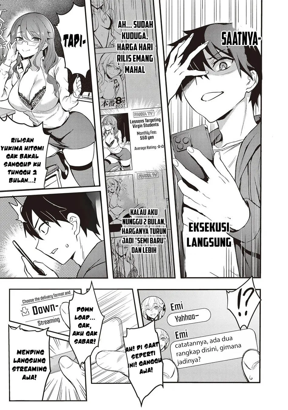 Otona wo Shiritai Onnatomodachi Chapter 1 Gambar 16