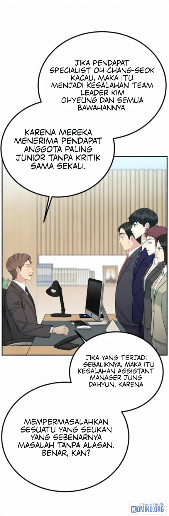 Reincarnated as a New Employee Chapter 65 Gambar 23