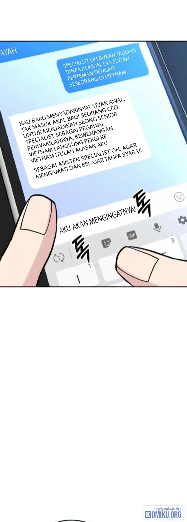 Reincarnated as a New Employee Chapter 70 Gambar 23