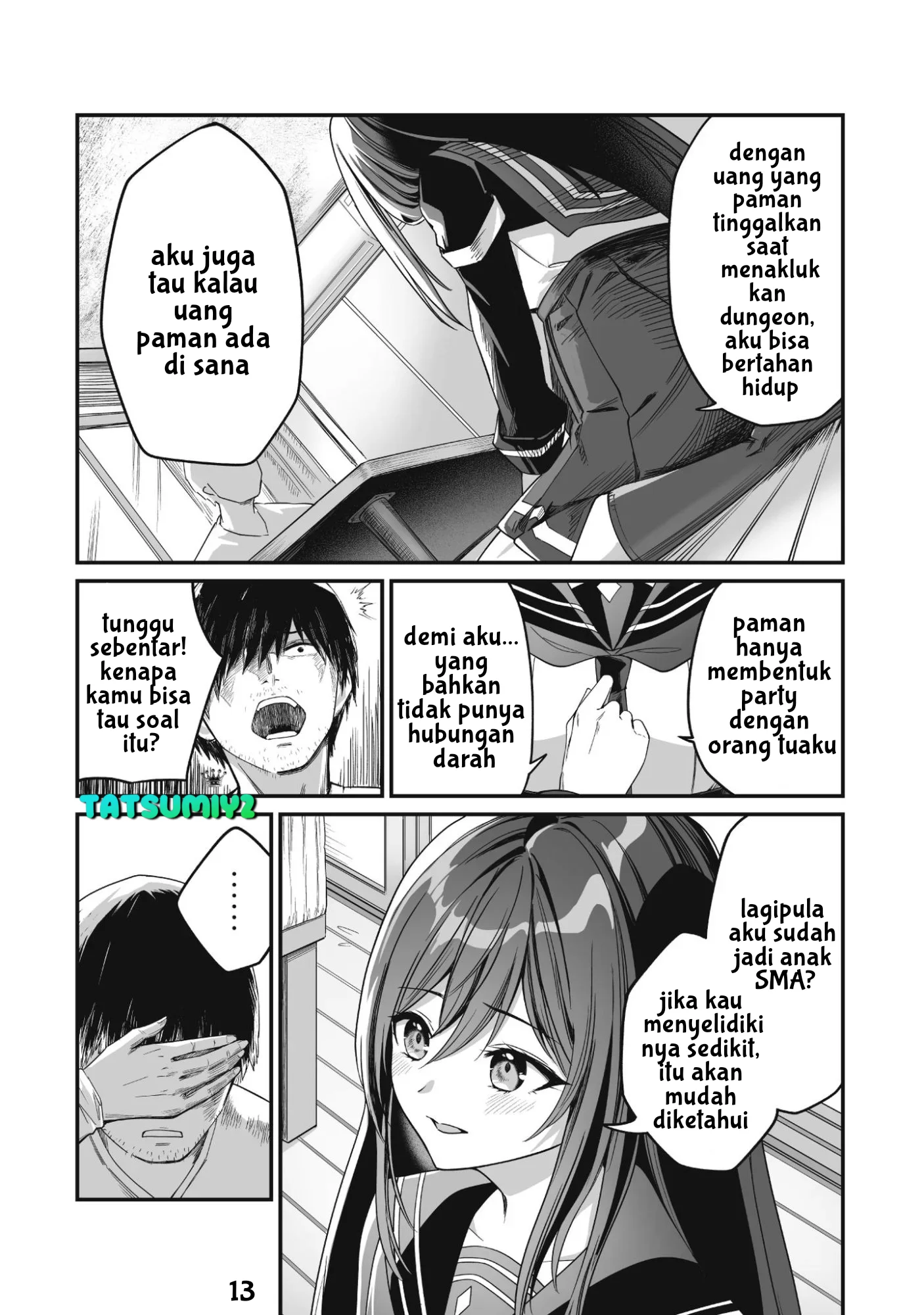Saenai Ossan, Jitsu wa Saikyou Chapter 1 Gambar 16
