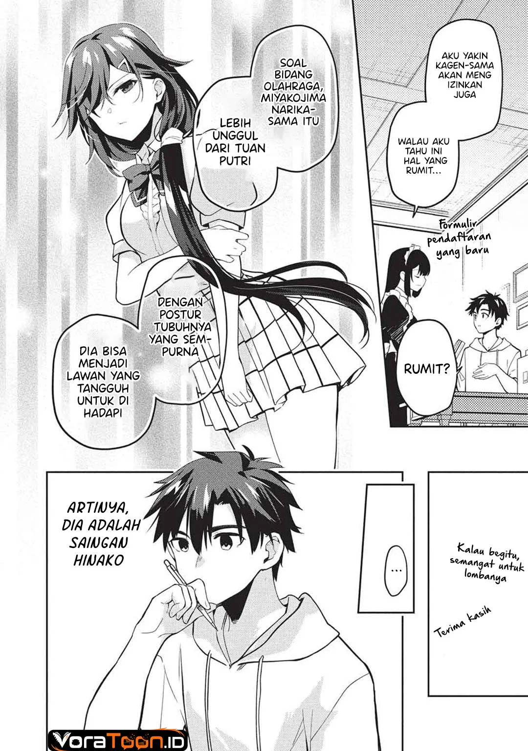 Saijo no Osewa ~Takane no Hana Darakena Meimon Kou de, Gakuin Ichi no Ojou-sama (Seikatsu Noryoku Kaimu) o Kagenagara Osewa suru Koto ni Narimashita~ Chapter 43 Gambar 11
