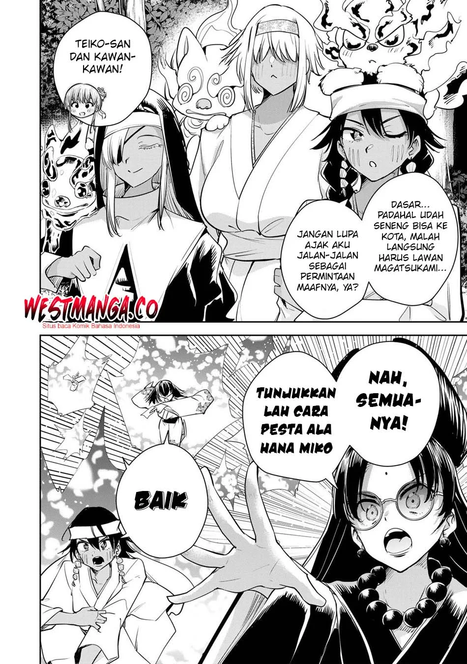 Sakigake no Hana Miko Chapter 77 Gambar 8