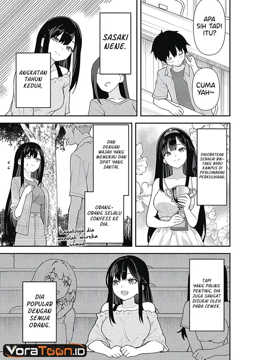 Sasayaki Sasaru Sasaki-san Chapter 1 Gambar 10