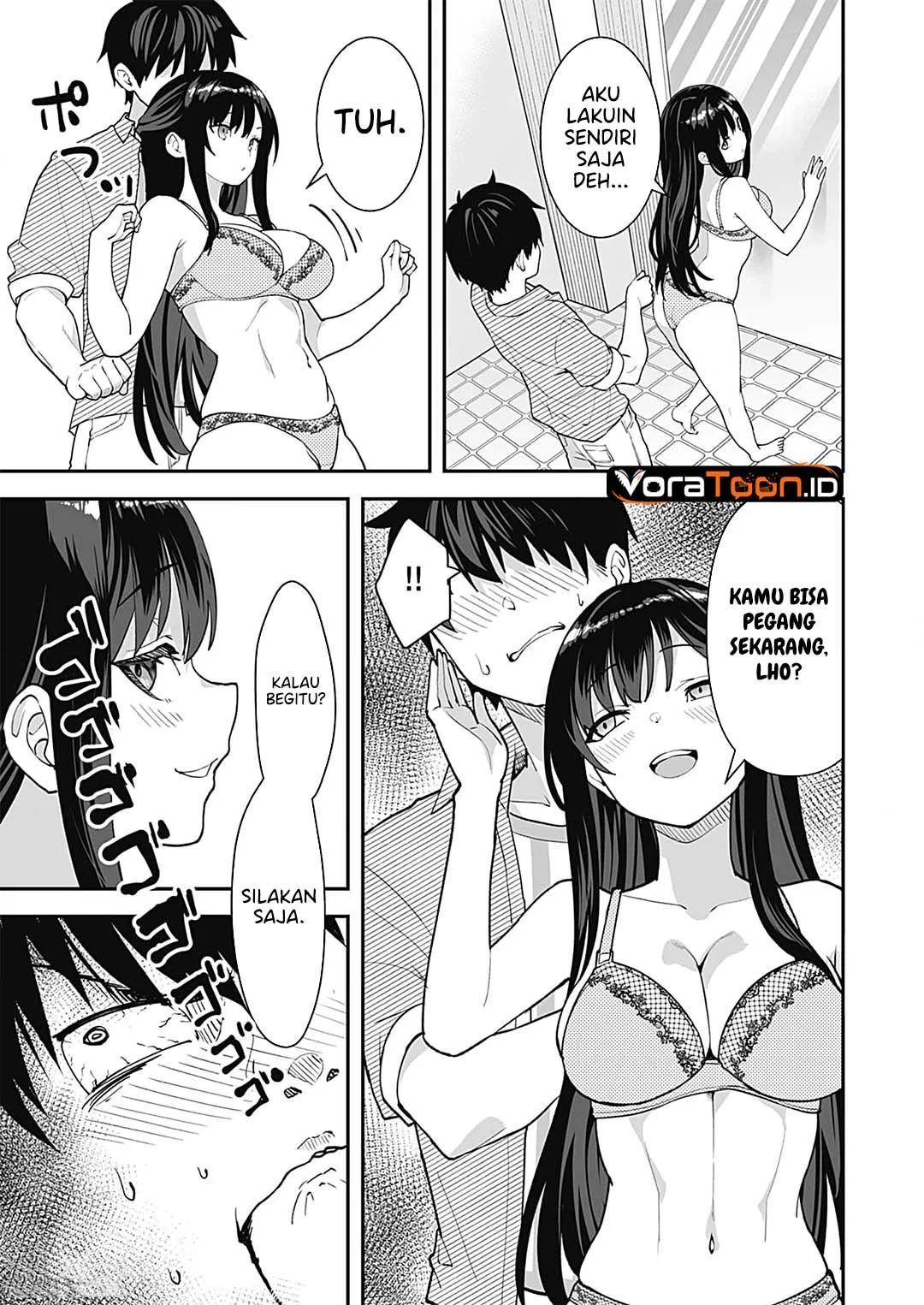 Sasayaki Sasaru Sasaki-san Chapter 4 Gambar 9