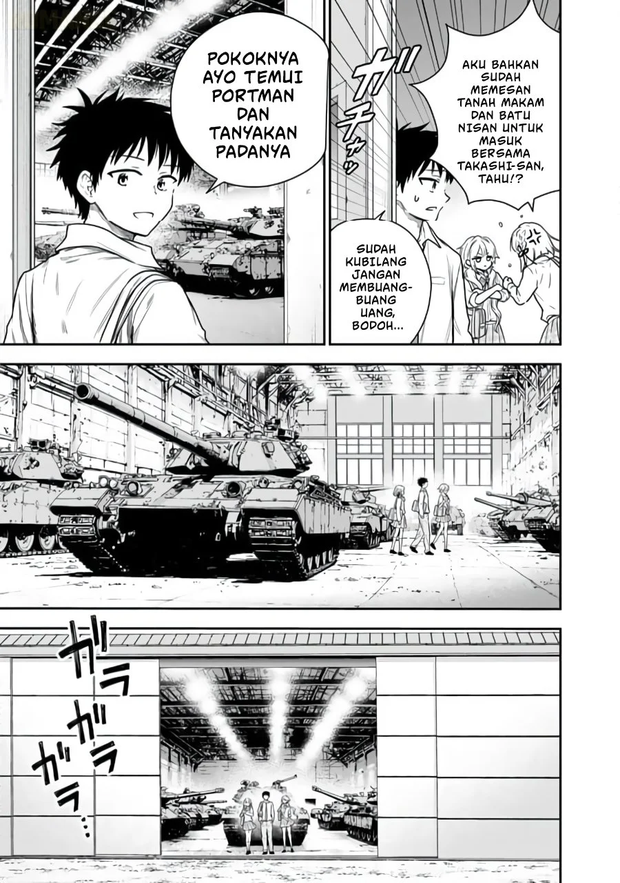 Senchi Kara Kaette kita Takashi-kun. Futsuu ni Koukou Seikatsu wo Okuritai Chapter 14 Gambar 12