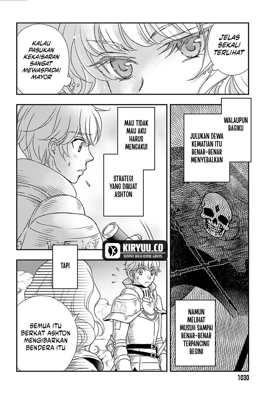 Shinigami ni Sodaterareta Shoujo wa Shikkoku no Tsurugi wo Mune ni Idaku Chapter 52 Gambar 8