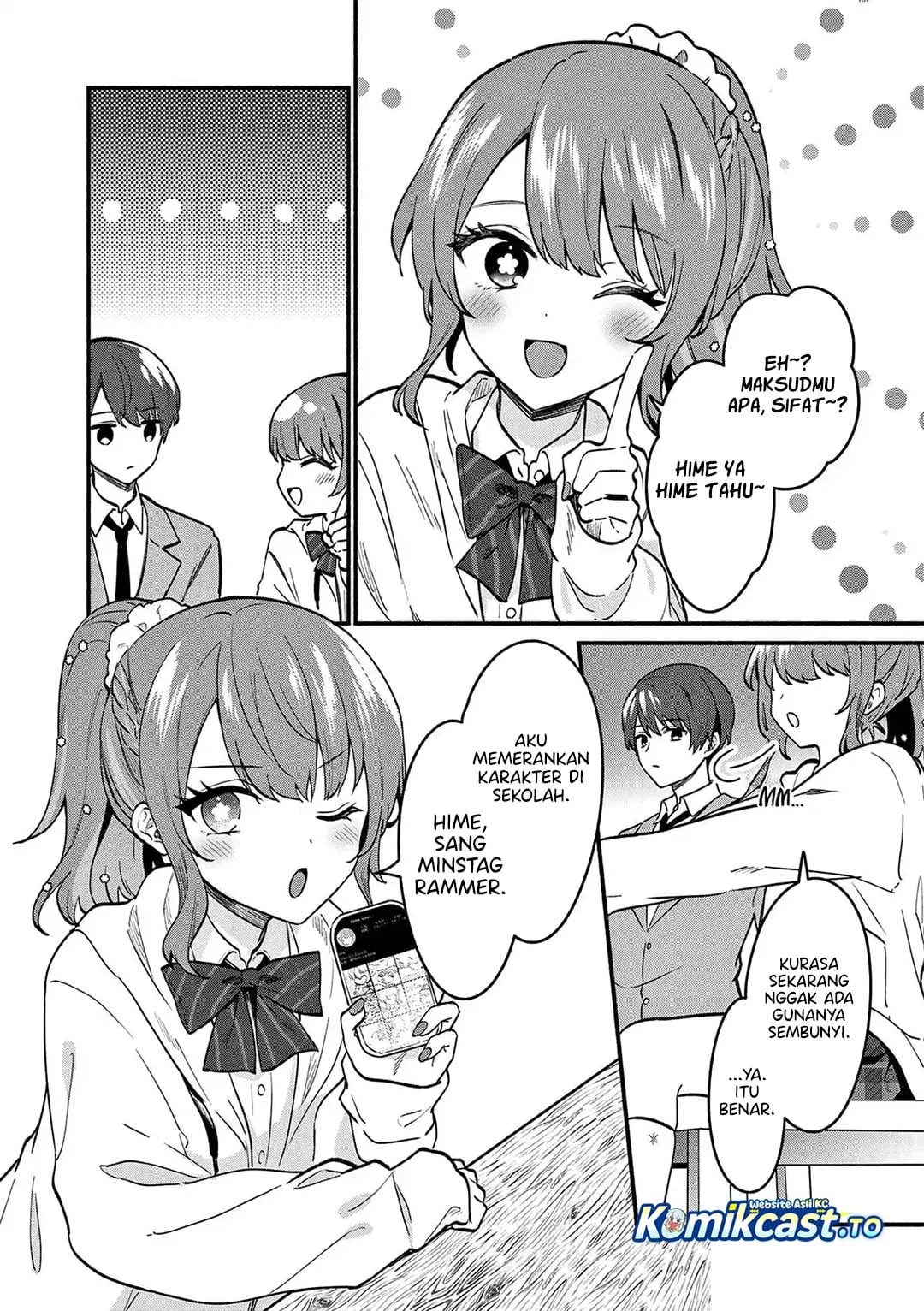 Shiotaiou no Sato-san ga Ore ni dake Amai Chapter 84 Gambar 9