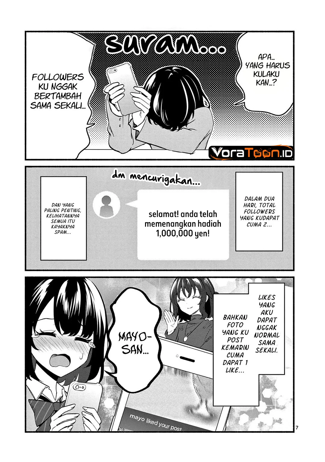 Shiotaiou no Sato-san ga Ore ni dake Amai Chapter 89 Gambar 8
