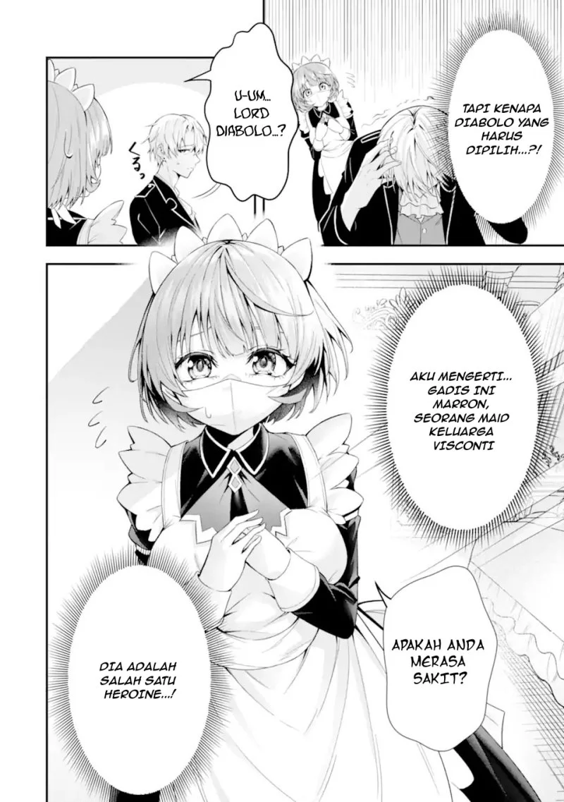 Shokei Flag No Akuyaku Kizoku Ni Tensei Shitaga, Shinitakunainode Yami Maho Wo Kiwamete Heroine Tachi Wo Sukuimasu Byojakuna Heroine Wo Care Shitara Naze Ka Ore Ga Dekiai Sareta Ken Chapter 1.1 Gambar 11
