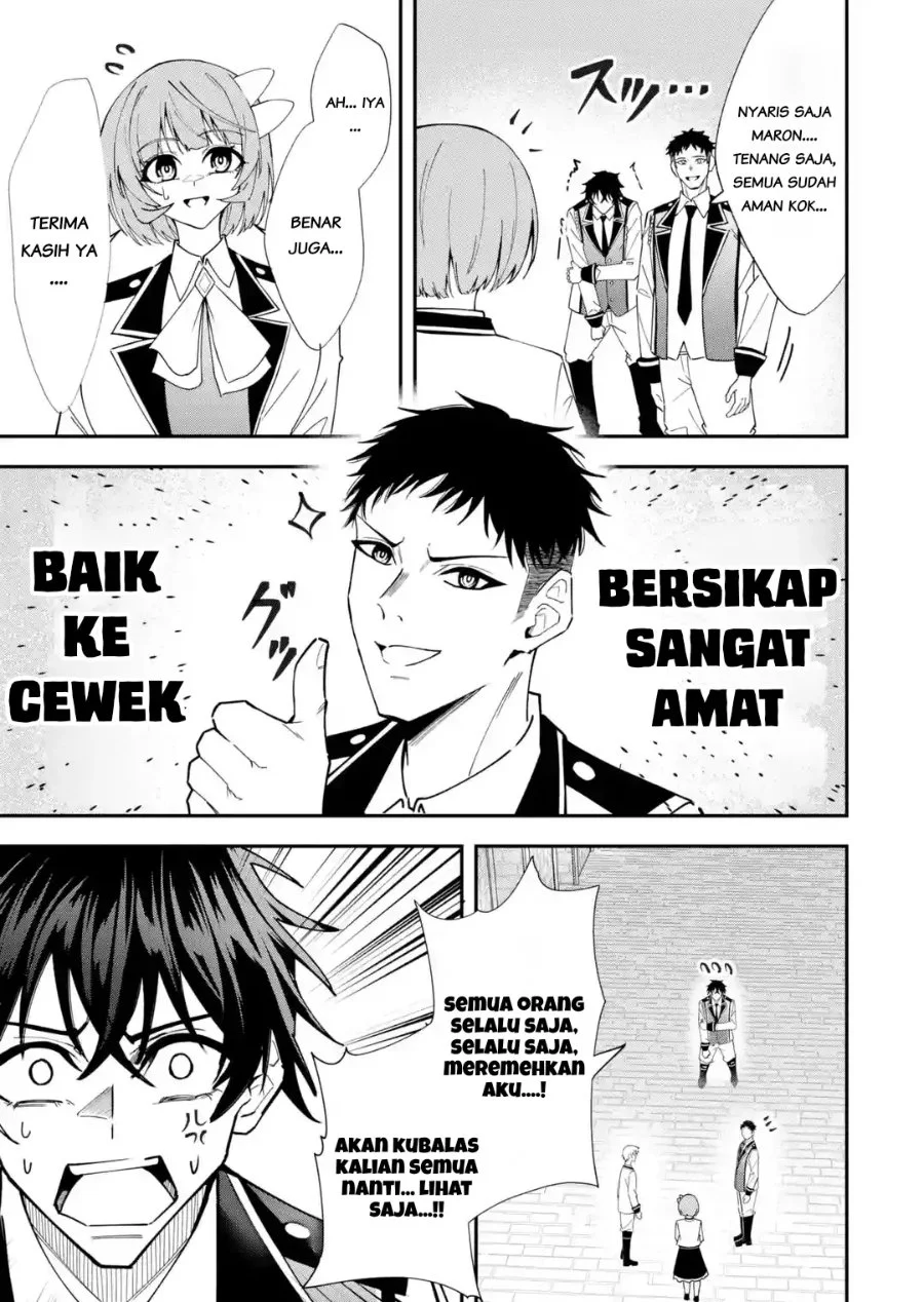 Shokei Flag No Akuyaku Kizoku Ni Tensei Shitaga, Shinitakunainode Yami Maho Wo Kiwamete Heroine Tachi Wo Sukuimasu Byojakuna Heroine Wo Care Shitara Naze Ka Ore Ga Dekiai Sareta Ken Chapter 7.2 Gambar 7