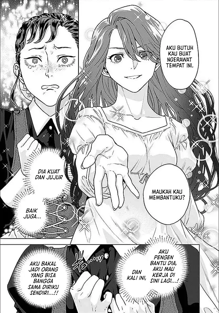 Shounin Reijou Agnes Henkyou ni Tsuihou Sareta Akuyaku Reijou wa Shousai o Hakki Shi Nariagaru Chapter 2.2 Gambar 9
