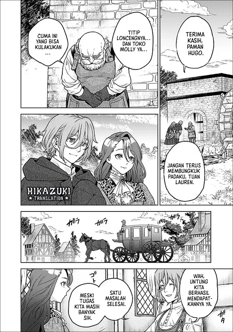 Shounin Reijou Agnes Henkyou ni Tsuihou Sareta Akuyaku Reijou wa Shousai o Hakki Shi Nariagaru Chapter 4.2 Gambar 7
