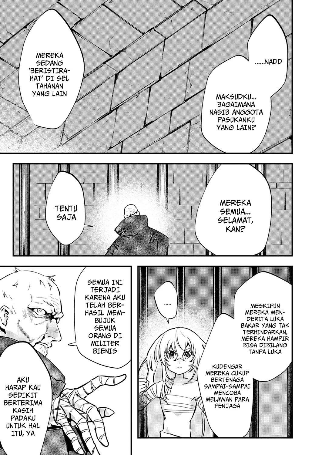 Shura Youjo no Eiyuutan ~Hanpa-sha to Iwa Reta Youhei, Youjo ni Tensei Shite Nariagaru~ Chapter 16 Gambar 13