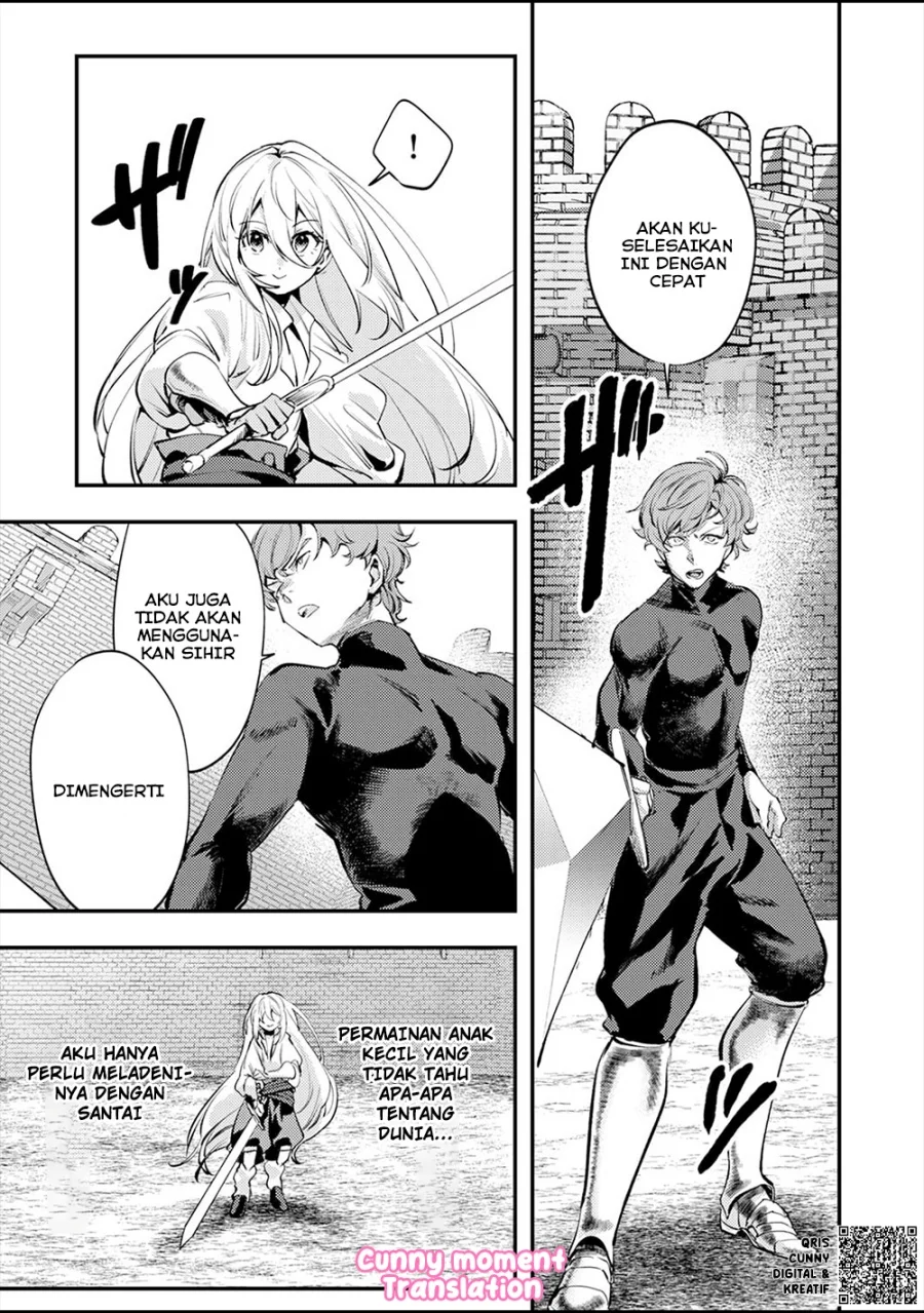 Shura Youjo no Eiyuutan ~Hanpa-sha to Iwa Reta Youhei, Youjo ni Tensei Shite Nariagaru~ Chapter 2 Gambar 11