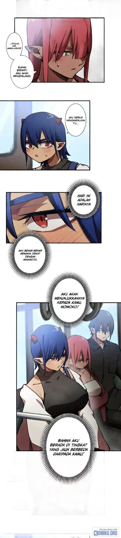 Shuten Momoko Can’t Be Defeated Chapter 9 halaman 12