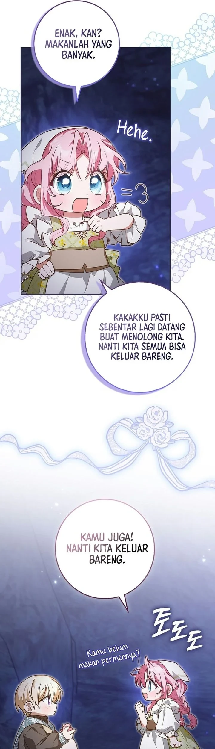 Si Bungsu di Variety Show Pengasuhan Itu Sangat Menggemaskan Chapter 35 Gambar 21